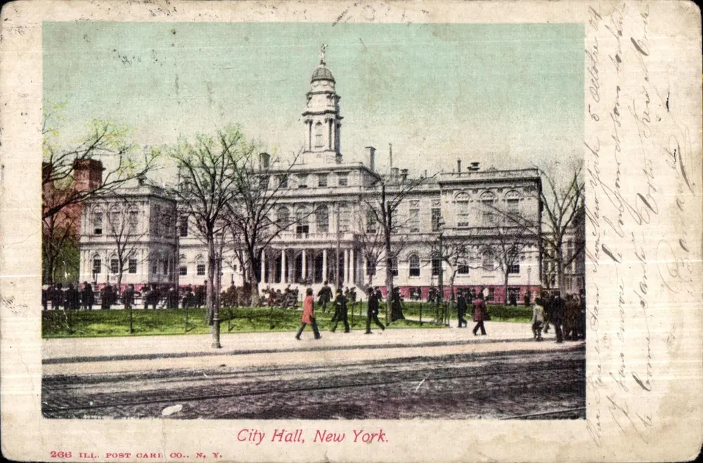 Nhà Hành chính, New York — Nhà xuất bản ILL. POST CARD CO., N.Y., số 266 - Mặt trước