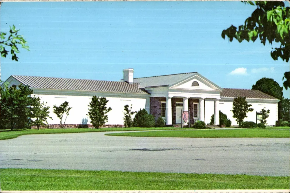 Manassas National Battlefield Park — Besucherzentrum — Plastichrome - Vorderseite
