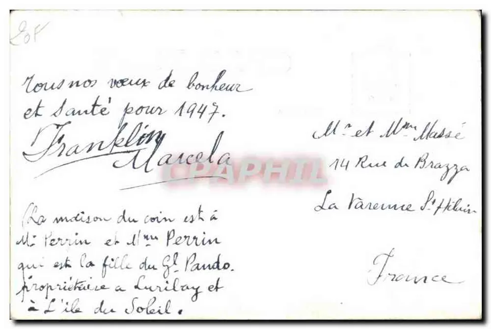 Avenue Moriscal Santa Cruz - La Paz, Bolivien — Verlag Cordero, Nr. 88 - Rückseite