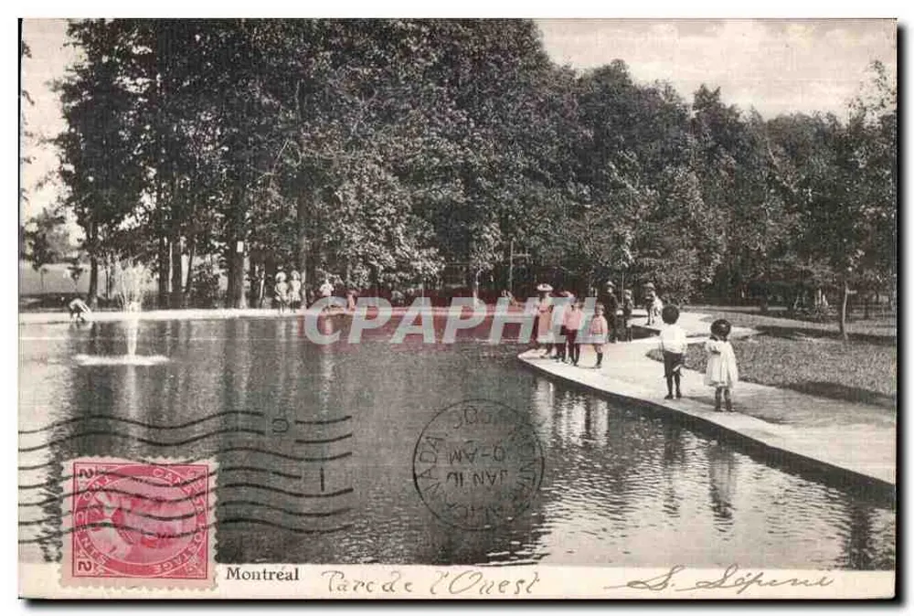 Montreal - Parque do Oeste — editor S. Lépenei - Frente