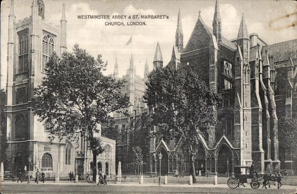 Westminster Abbey & St. Margaret's Church, London — Verlag G 1229 - Vorderseite