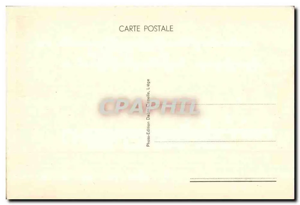 Via Dolorosa — 9. Station: Jesus fällt zum dritten Mal — gemalt von Emile Deckers, Verlag Datin Cépelle, Liège - Rückseite