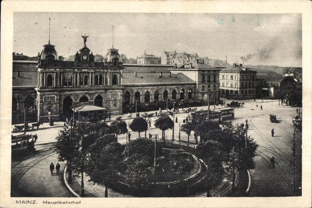 Mainz — Hauptbahnhof — editor desconhecido, número de série não visível - Frente