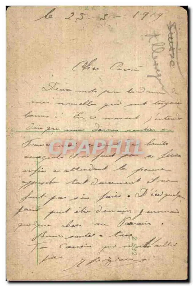 Bingen — Parte del Morgenbachtal — editore non identificato - Verso