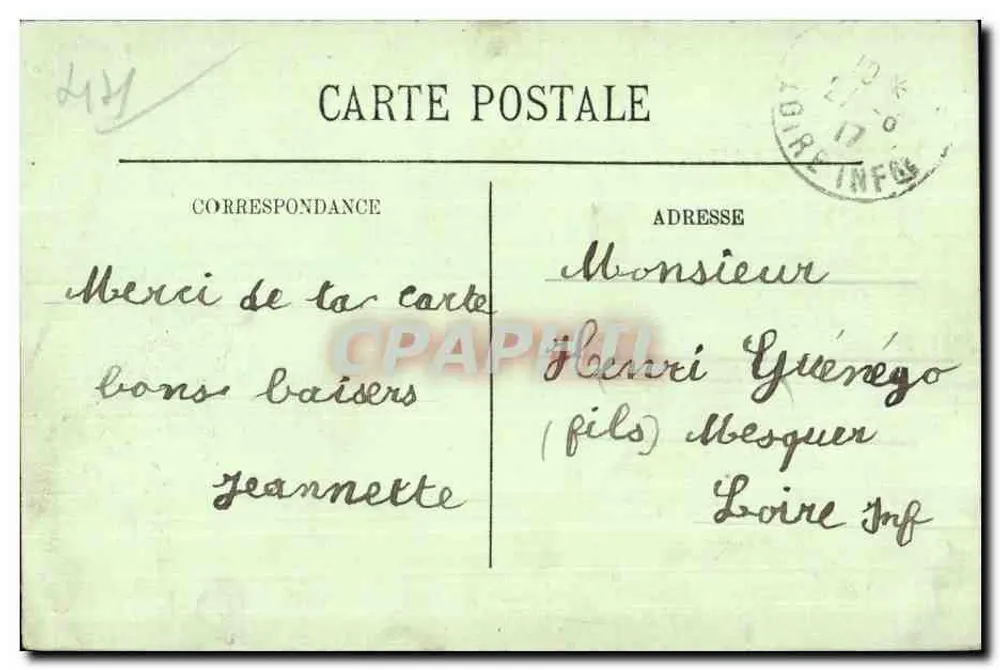 Guérande — A Porta de Saillé — LL - Verso