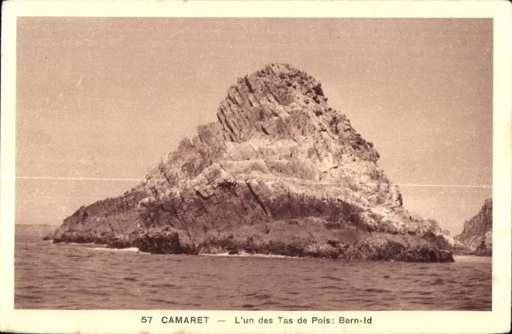 Camaret — Eines der Bohnenklumpen: Bern-Id — Serie 57 - Vorderseite