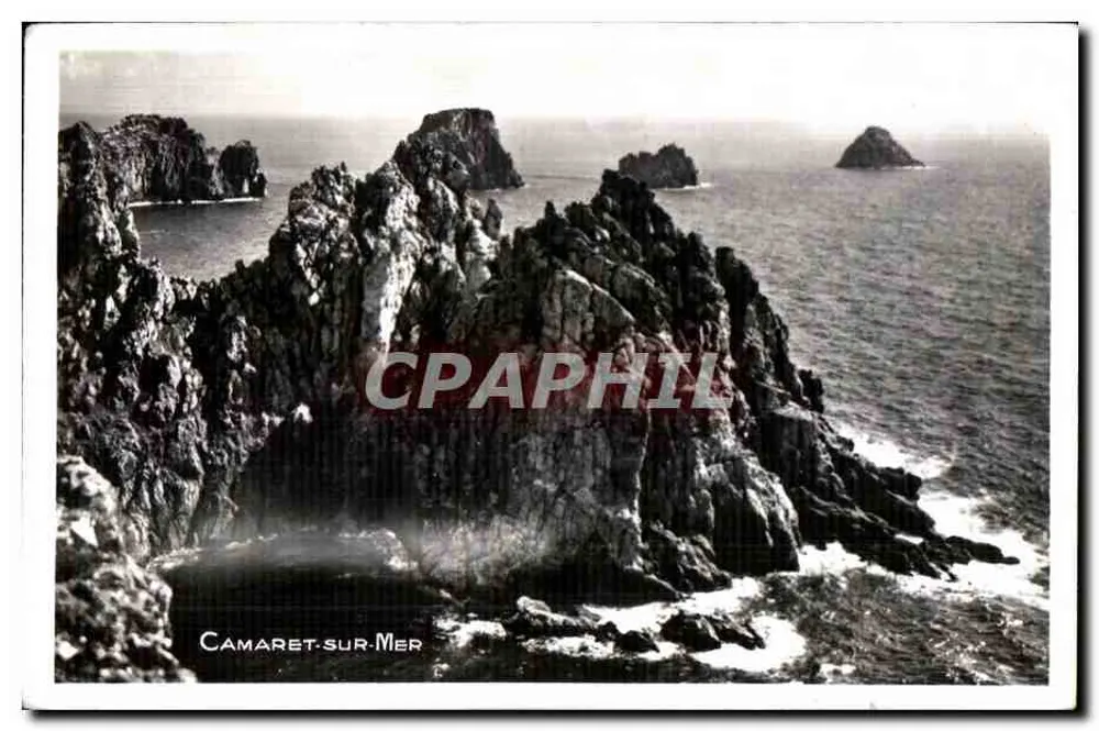 Camaret-sur-Mer — Os rochedos ondulados - Ponte dos Peixes — Foto Châteaulin - Frente