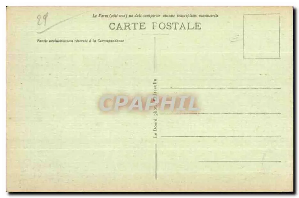 Camaret-sur-Mer - Ponta de Penhir - O Grande e o Pequeno Dahouët - Verso