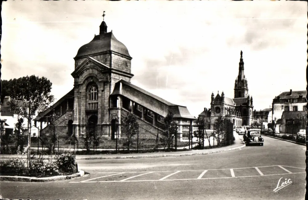 Sainte-Anne-d'Auray — La Scala Sancta und die Basilika — Éd. Loïc, n° 053 - Vorderseite