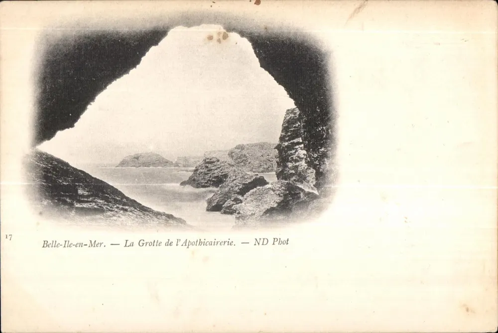 Belle-Île-en-Mer — Die Apothekerkaverne — ND Phot - Vorderseite