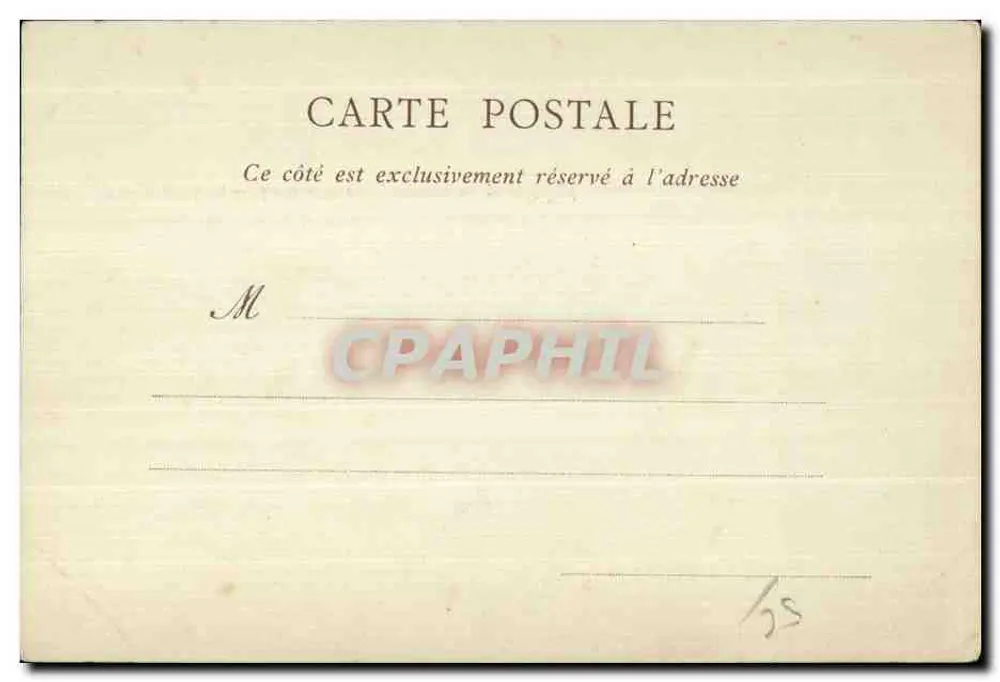 Belle-Île-en-Mer — Die Apothekerkaverne — ND Phot - Rückseite