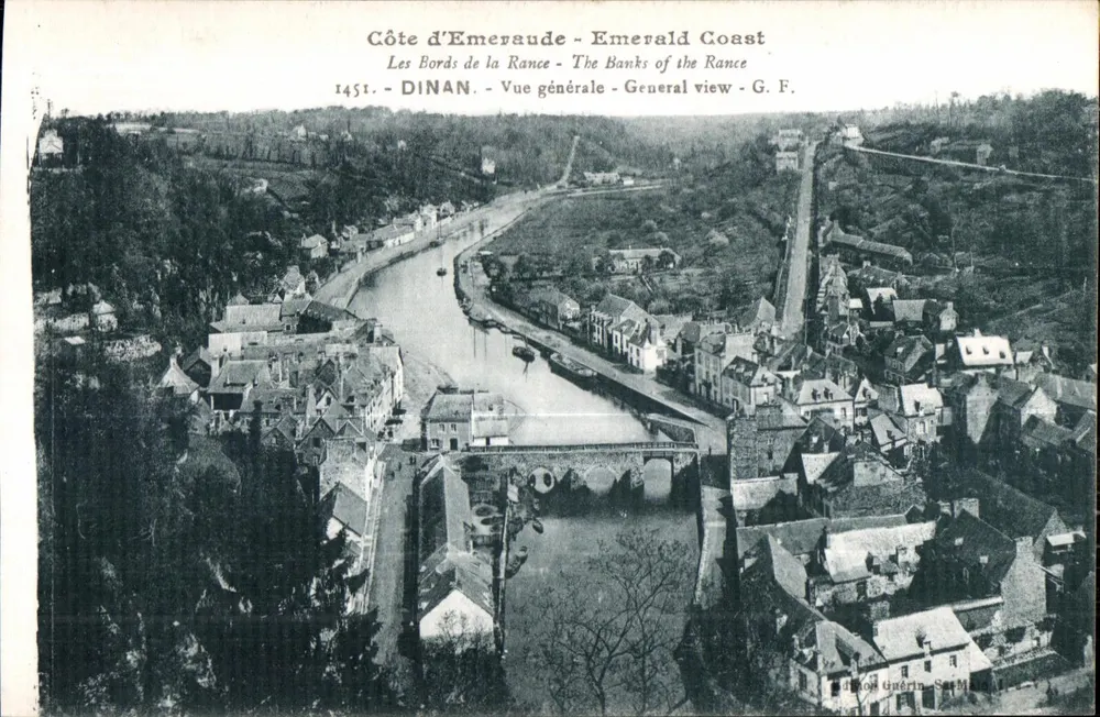 Dinan - Vista geral - G. F. - Frente