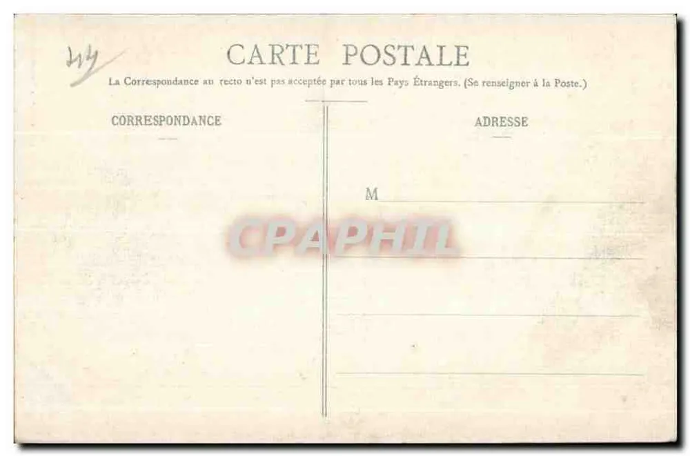 Châteaubriant (Loire-Inf.) — Torre do Castelo Forte, construído no século XI por Brient, fundador da Cidade — Lacroix, foto, Châteaubriant - Verso