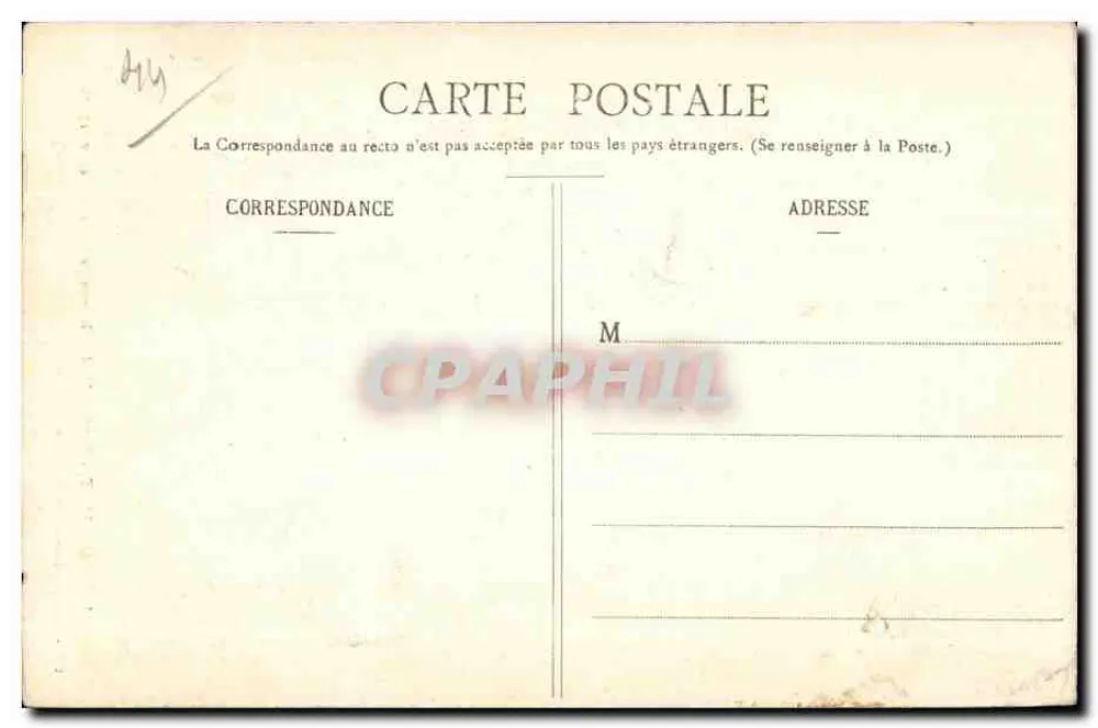 Châteaubriant - Pavilhão N. do Castelo da Renascença (1537) - Coleção Lacroix, fotog. Châteaubriant - Verso