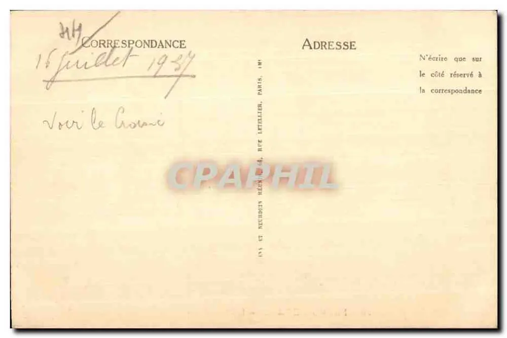 Bourg-de-Batz — A Igreja (lado Norte) — I.I. - Verso