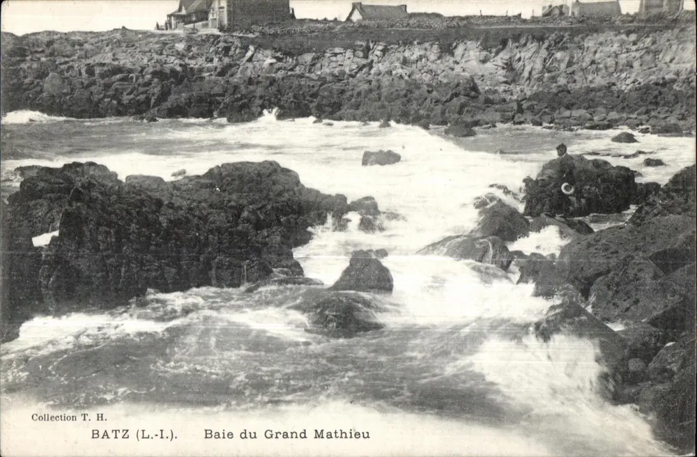 Baía do Grande Mathieu — Batz (L.-I.) — Coleção T. H. - Frente