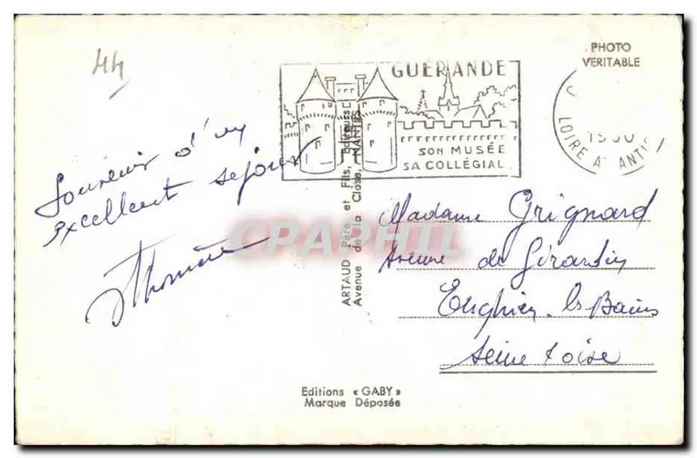 Guérande — Collegiata di San Aubin, Torre di San Michel, Mulino di Dizy, Porta di Scaille — Edizioni Gaby - Verso