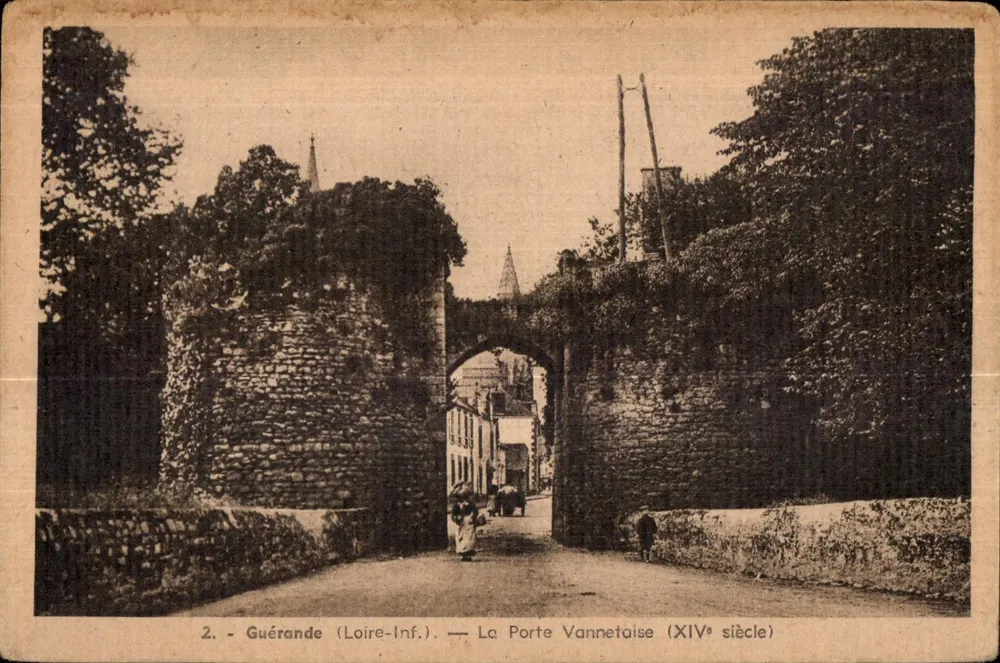 Guérande (Loire-Inf.) — La Porte Vannetaise (14. Jahrhundert) - Vorderseite