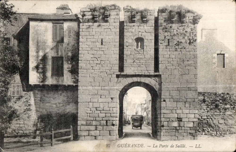Guérande — A Porta de Saillé — LL. n°27 - Frente