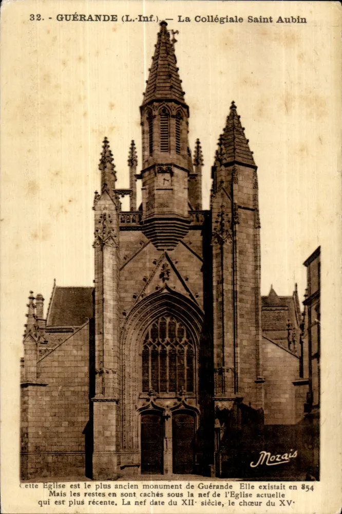 Guérande (L.Inf.) — Kollegiatekirche Saint Aubin — Mozais, n°32 - Vorderseite