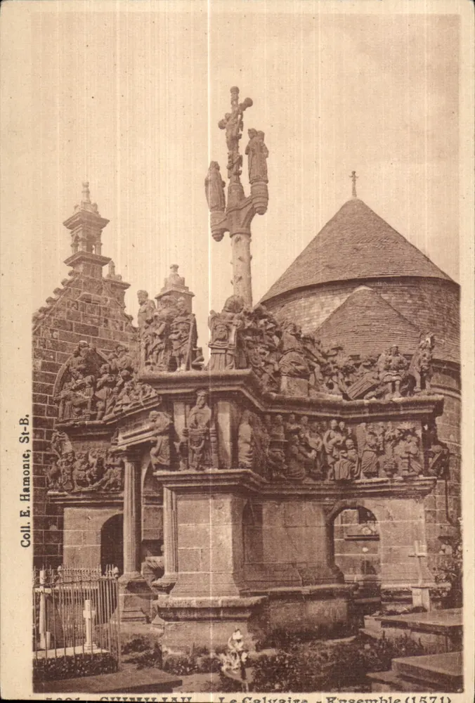 O Calvaire - Conjunto (1571) — Saint-Brieuc, Bretagne — Editor Guinilaw - Frente