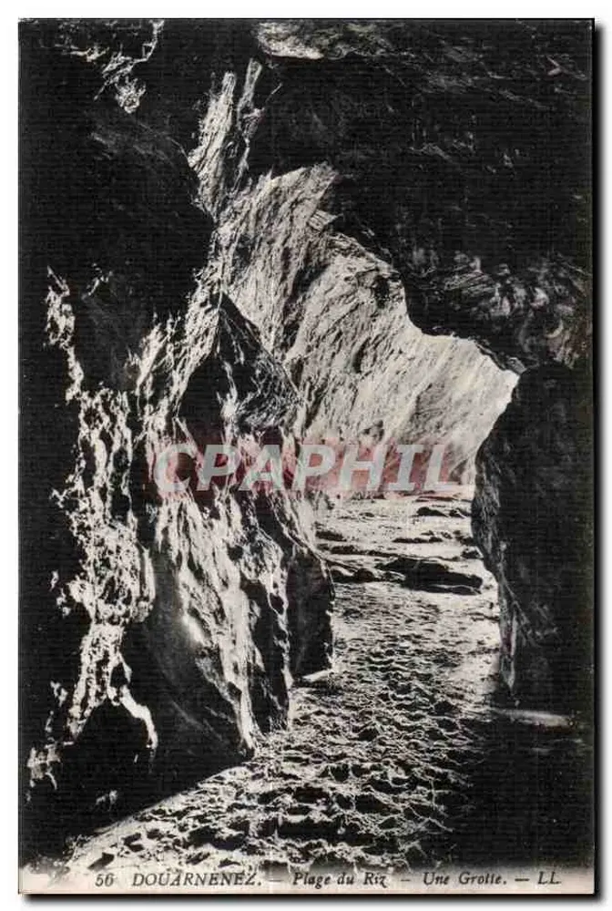Douarnenez — Praia do Rix — Uma Gruta — LL, n°56 - Frente