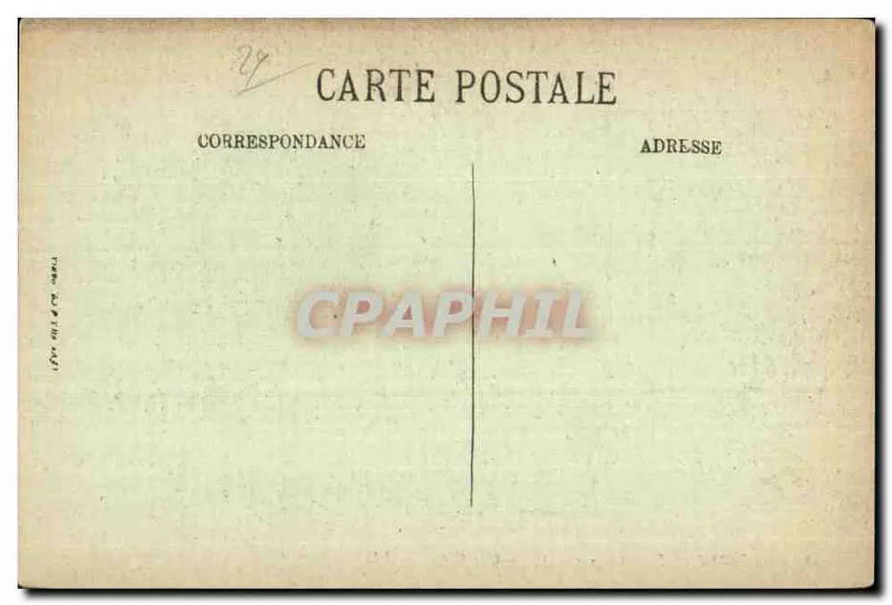 Douarnenez — Praia do Riz — Uma Gruta — LL. — N° 57 - Verso