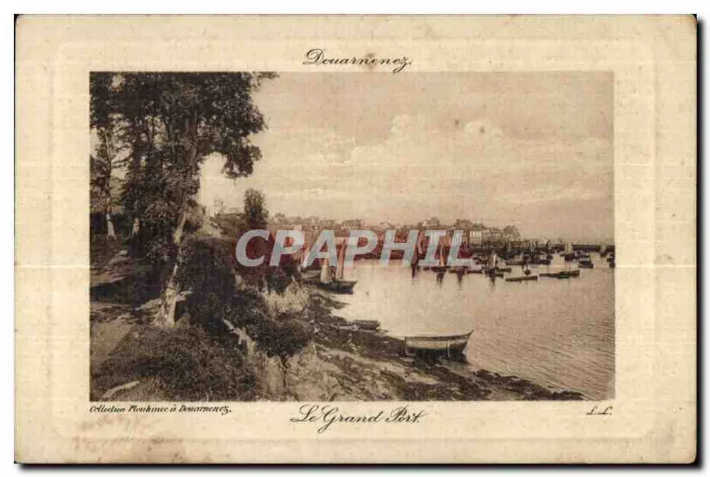 Douarnenez — Wielki Port — Kolekcja Poulknee w Douarnenez - Awers