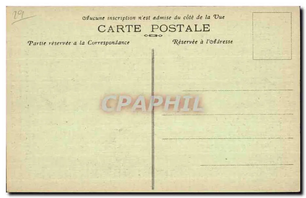 Cabo da Cabra — Entrada do Templo Grego — Coll. E. Hamonic, St-B. - Verso
