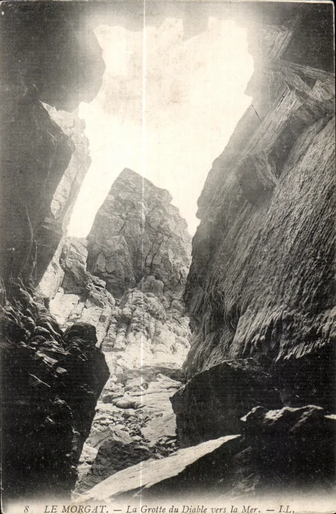 Le Morgat — A Gruta do Diabo para o Mar — I.L. — n°8 - Frente