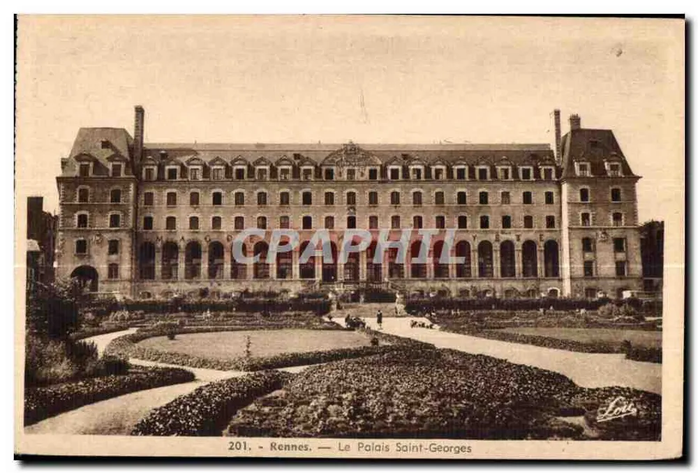Rennes — Le Palais Saint-Georges — Édition Mesny - Frente