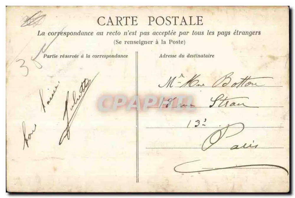 Rennes — Nova entrada do Thabor — editor Rennes - Verso