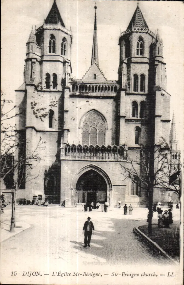 Dijon — Kirche Ste-Bénigne — LL. n°15 - Vorderseite