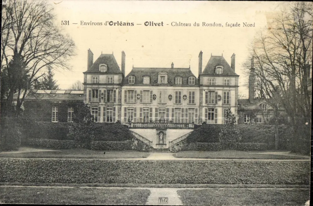 Schloss Rondon, Nordfassade — Olivet — Umgebung von Orléans — n° 531 — Th.G - Vorderseite