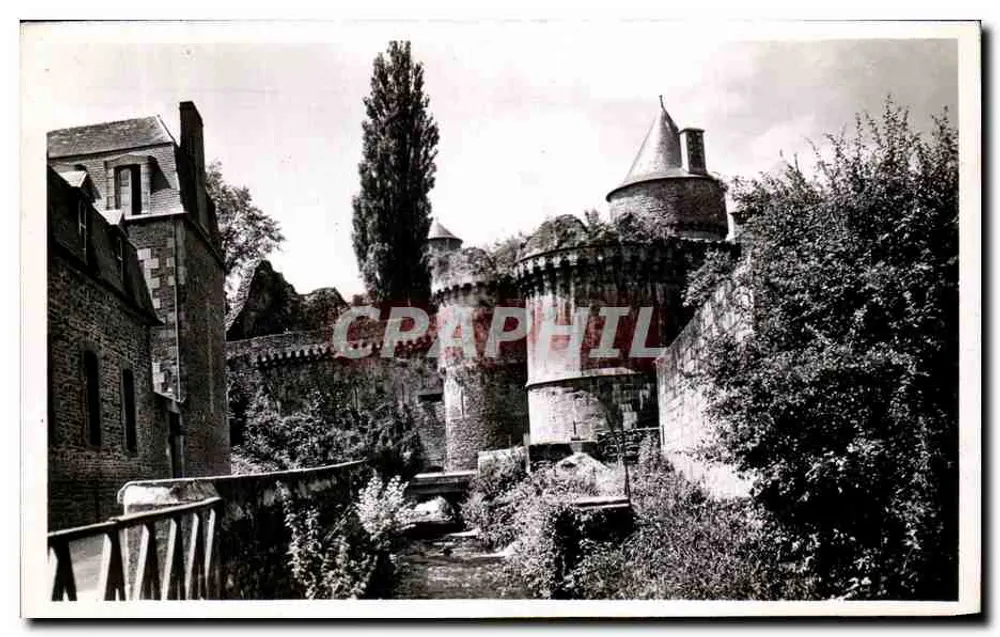 Fougeres — Porte Notre Dame und der Nançon — Edition La Cigogne, Rue du Pré-Botté, Rennes - Vorderseite