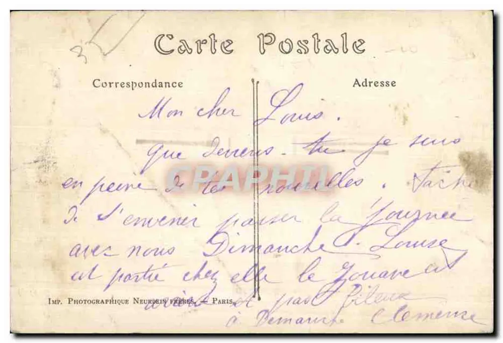 Rennes — A Nef da Catedral — ND. Fot. n°26 - Verso