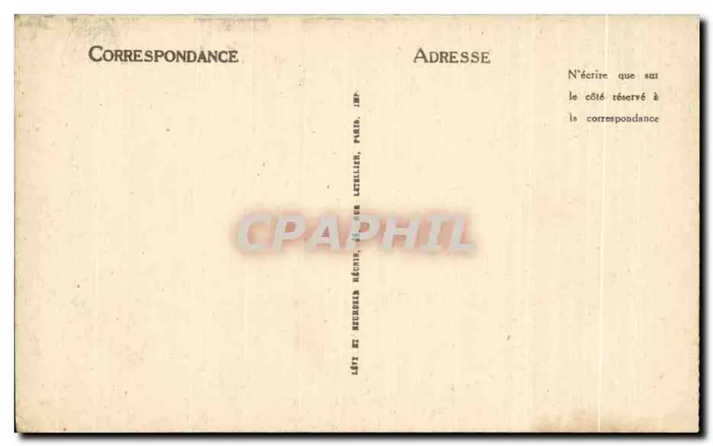 Marseille — A Fonte Cantini — (Allar, escultor) — LL - Verso