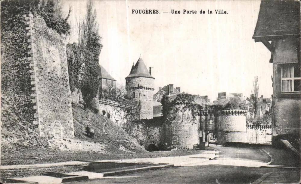Fougères — Eine Stadttür — Verlag Liché, n° 89 - Vorderseite