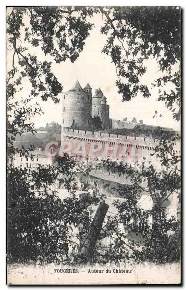Fougères — Alrededor del Castillo — Grapheil - Anverso