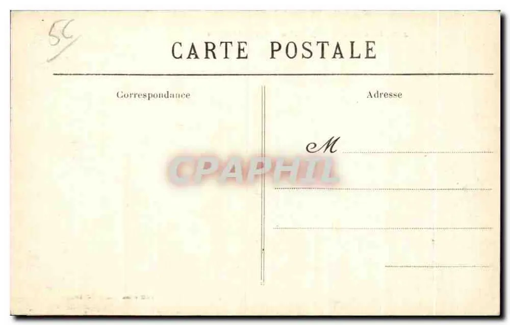 El Castillo de Josselin — Fachada Principal — Colección Villard Calmier - Reverso