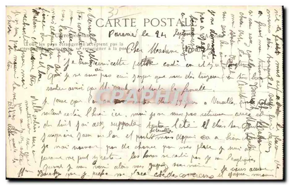 Côte d'Emeraude — Studie von Wellen — Verleger E.D. n°2732 - Rückseite