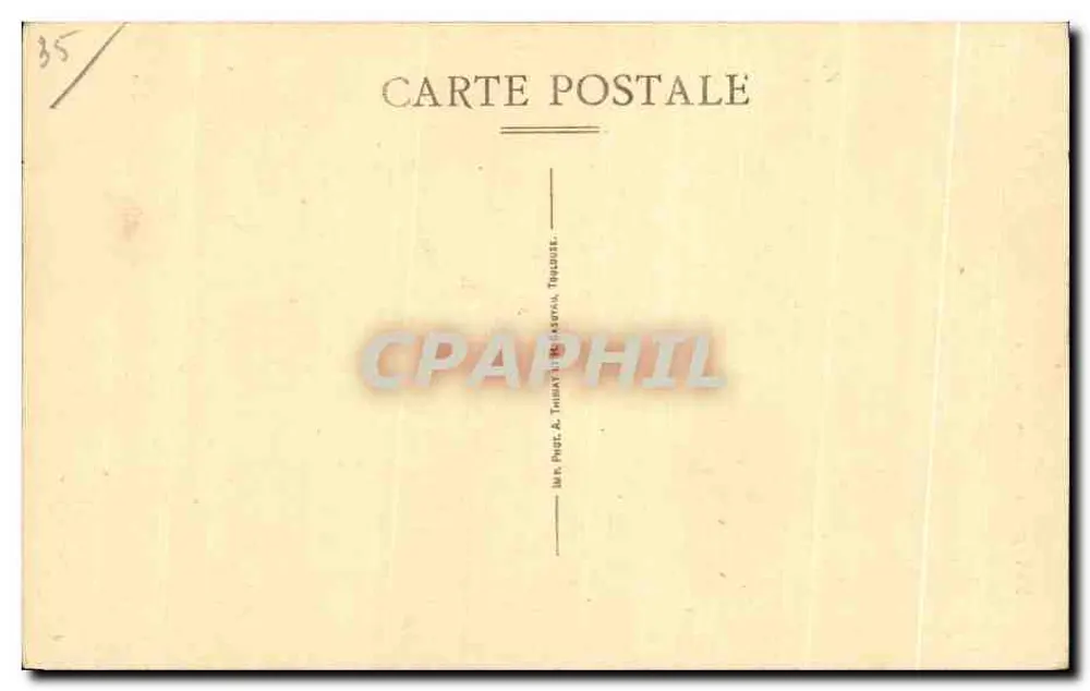Redon — Das Rathaus und die Turm — Verlag Boucheaux, Redon - Rückseite