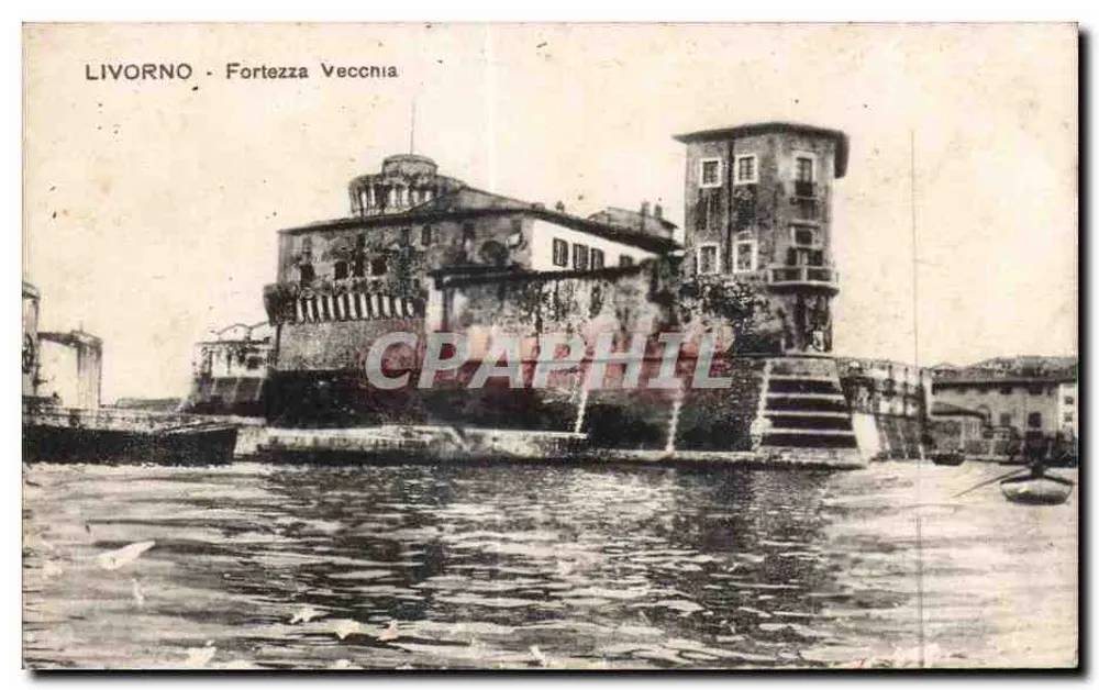 Livorno - Fortezza Vecchia — Verleger Alberto Mei, n° 8800 - Vorderseite