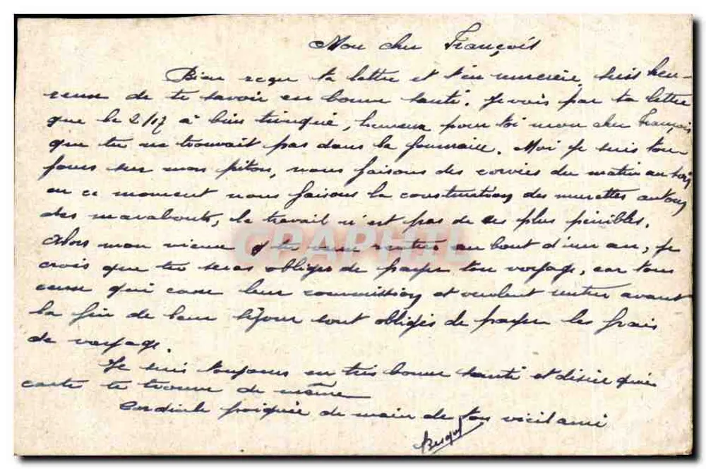 Vieux Strail — vue aérienne de la Caserne et Hôpital Selimie — éditeur non visible - Verso