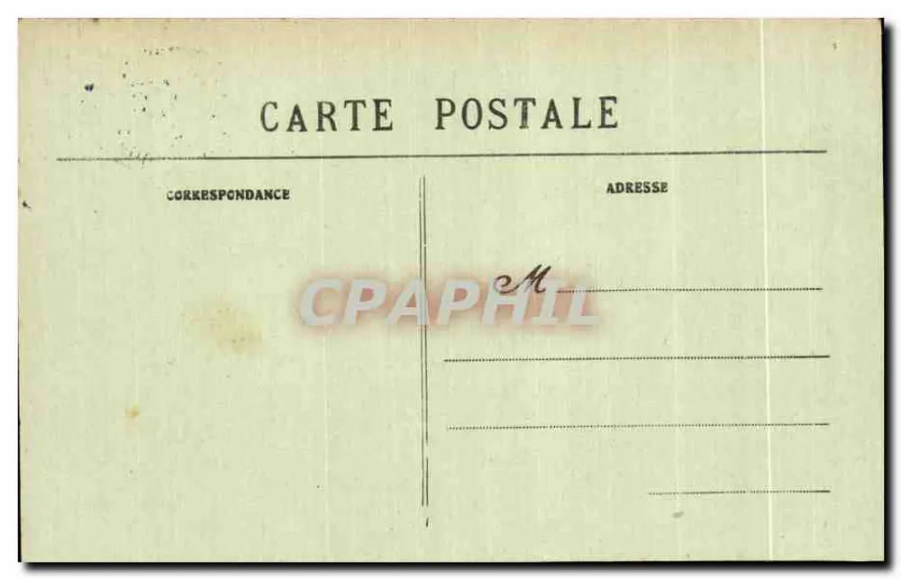 Bangui — Einrichtung der Militär-Unterintendance — Foto von Georges F. Auzat - Rückseite