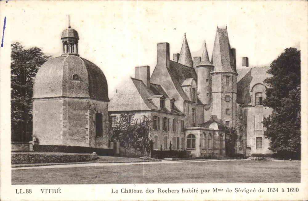 Schloss der Rochers — Vitré — LL.88 — Verleger: Cie des Arts Pint-Mécaniques - Vorderseite