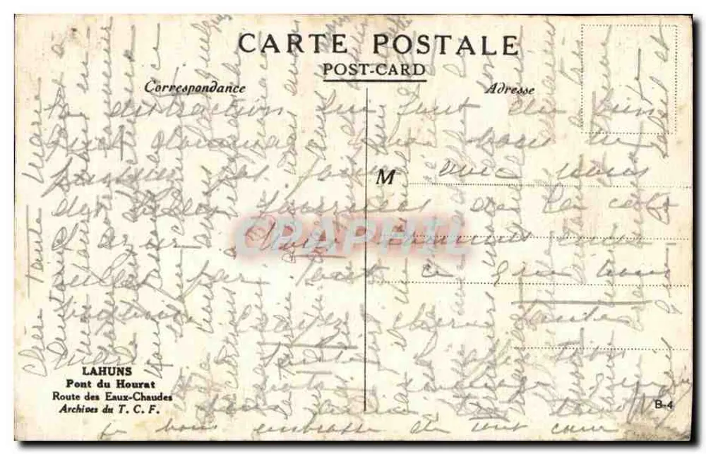 Ponte del Hourat — Strada delle Acque Calde — Lahuns - Verso
