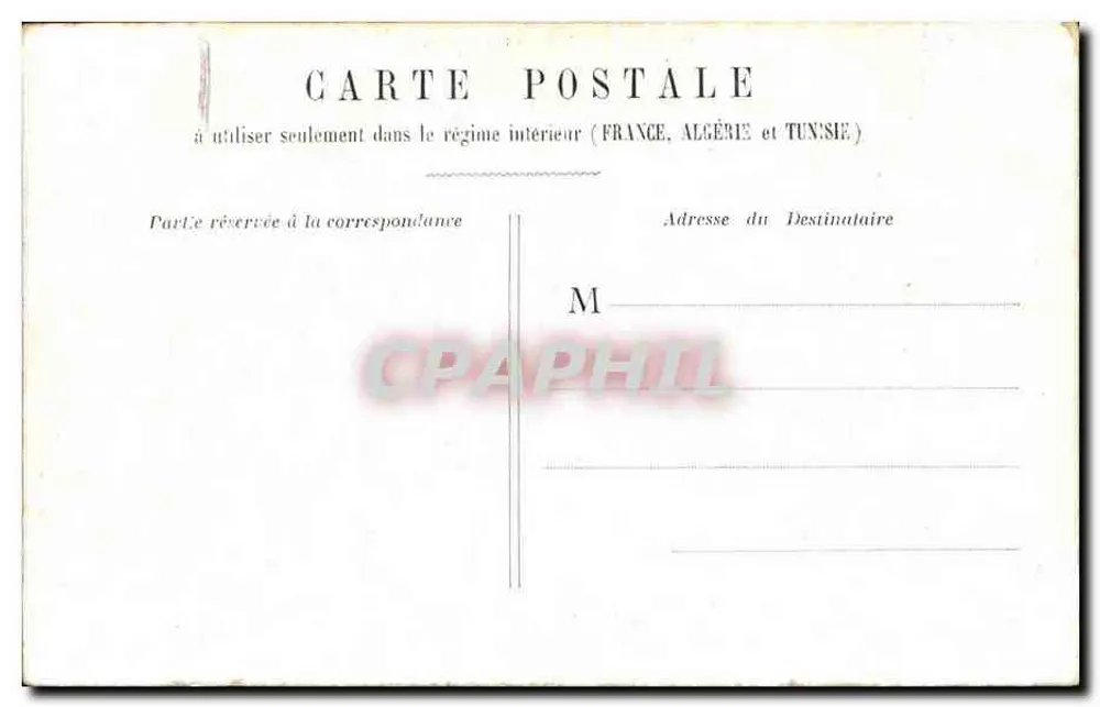 Avenida dos Campos Elísios — Paris — H. L. - Verso