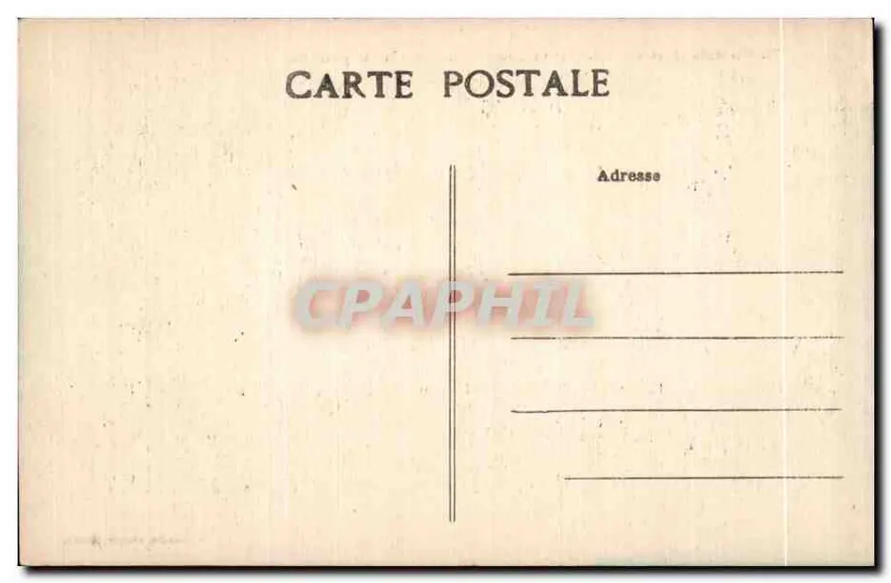 St-Malo (I.-et-V.) — Das Grabmal von Chateaubriant am Grand Bey — A. Lambre, Verleger, Rennes - Rückseite