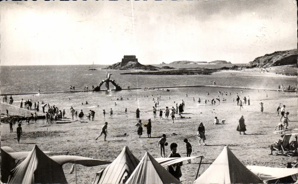 Strand von Bon Secours — Saint-Malo (Ille-et-Vilaine) — Éditions du Breizh - Vorderseite